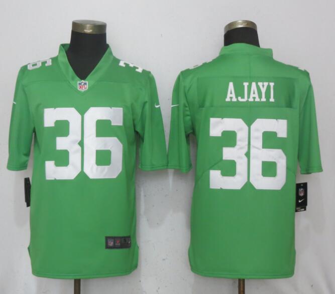 Men Philadelphia Eagles #36 Ajayi Wentz Green Vapor Untouchable Nike Limited NFL Jerseys->philadelphia eagles->NFL Jersey